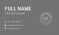 Athletic Wear Business Card example 3