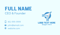 Webhosting Business Card example 4