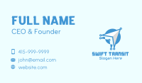 Internet Tech Cursor Business Card Image Preview