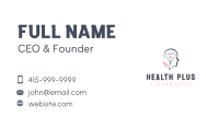 Stethoscope Heart Mental Health Business Card Image Preview