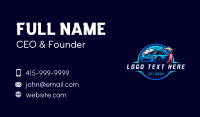 Car Automotive Detailing Business Card