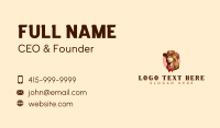 Western Cowgirl Rodeo Business Card Design