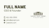 Residential Mansion Real Estate Business Card