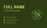 Organic Community Farming Business Card