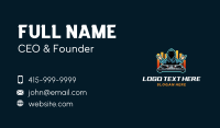 DJ Turntable Club Business Card