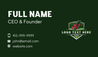 Yard Lawn Mower  Business Card