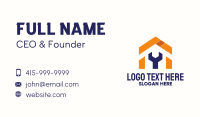 Wrench House Carpenter Business Card