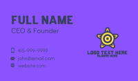Target Locked Business Card example 3