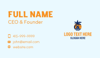 Tropical Sunrise House Business Card