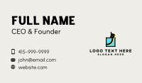 Hand Up Sign Business Card