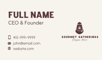 Bear Gourmet Chef Business Card Image Preview