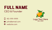 Harvest Time Business Card example 2
