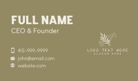 Racehorse Business Card example 1