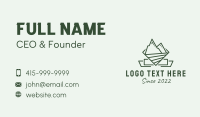 Mountain Nature Camping  Business Card Design