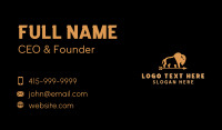 Bull Fighting Business Card example 3