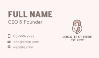 Maternity Breastfeeding  Business Card