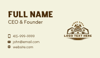 Hammer Carpentry Joinery Business Card