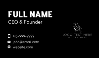 Saxophone Performer Instrument Business Card