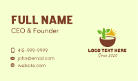 Natural Plant Seedling Business Card
