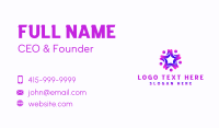 People Community Group Business Card Design