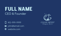 Sparkly Clean Broom Business Card Image Preview