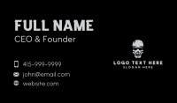 Cool Sunglasses Skull Business Card Design