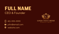 Royal Crown Wings Business Card