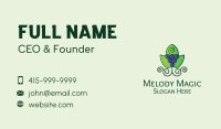 Organic Grape Wine  Business Card