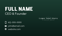 Islamic Religion Mosque Business Card