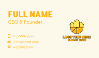 Chicks Orange Slice Business Card Design