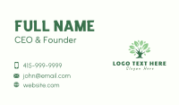 Eco Green Tree Business Card