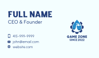 Water Faucet Maintenance  Business Card