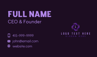 Artificial Intelligence Technology Business Card