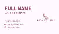 High Heels Business Card example 2