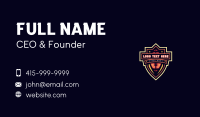 American Football Tournament Business Card Design