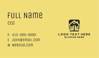 Building House Construction Business Card Image Preview
