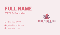 Witch Wizard Hat Business Card