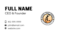 Varsity Basketball Player Business Card