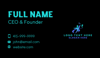 Athlete Human Sports Business Card