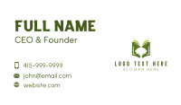 Tree Book Library Business Card