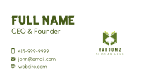 Tree Book Library Business Card