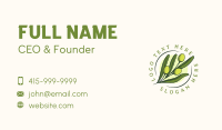 Natural Olive Fruit Business Card