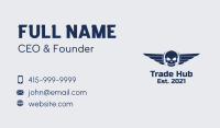 Gaming Wing Skull Business Card