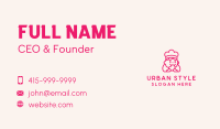 Sugary Business Card example 2