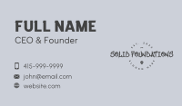 Urban Skull Graffiti Business Card