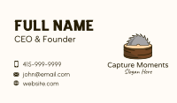 Saw Blade Trunk Business Card