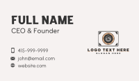 Cinematographer Business Card example 1