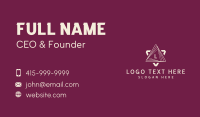 Cyber Tech Triangle Business Card