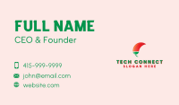 Spicy Chili Pepper Business Card