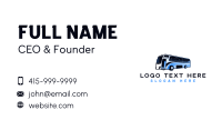 Transportation Bus Travel Business Card Design